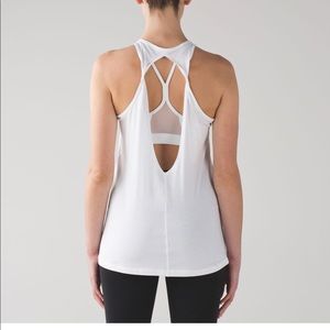 Lululemon trapeze twist tank